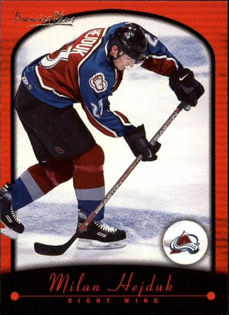 2000-01 Topps Premier Plus #75 Milan Hejduk