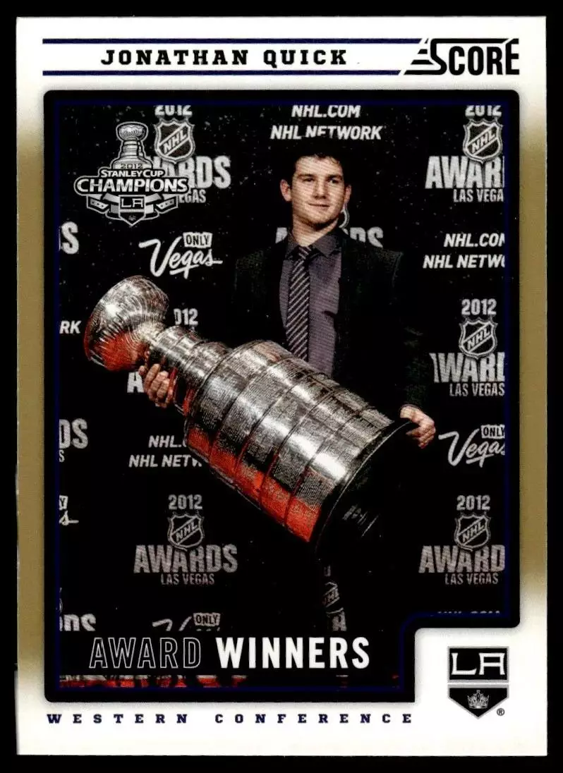 2012-13 Score Gold Rush #499 Jonathan Quick