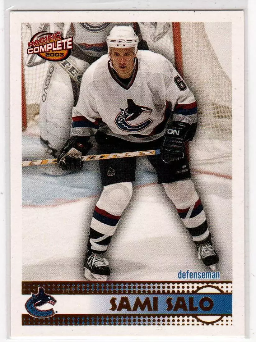 2002-03 Pacific Complete #482 Sami Salo