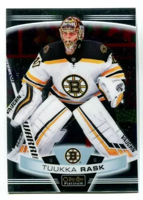 2019-20 O-Pee-Chee Platinum #101 Tuukka Rask