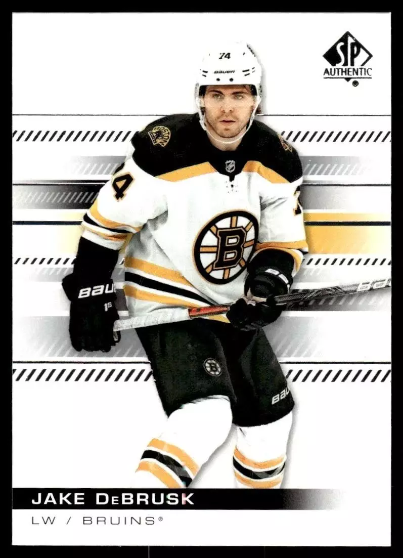 2019-20 SP Authentic #42 Jake DeBrusk