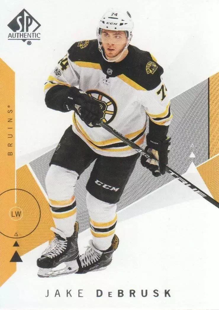 2018-19 SP Authentic #27 Jake DeBrusk