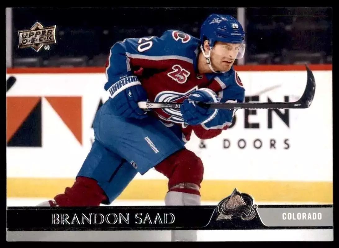 2020-21 Upper Deck #531 Brandon Saad