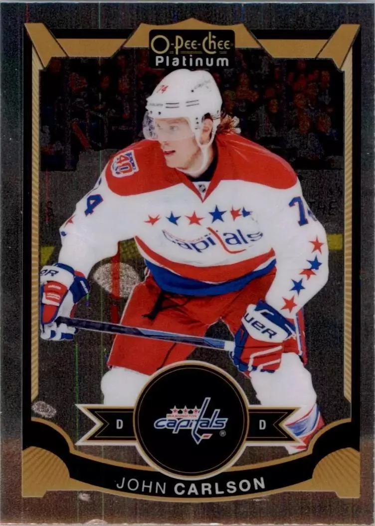 2015-16 O-Pee-Chee Platinum #137 John Carlson