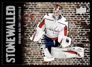 2018-19 Upper Deck Stonewalled #SW24 Braden Holtby