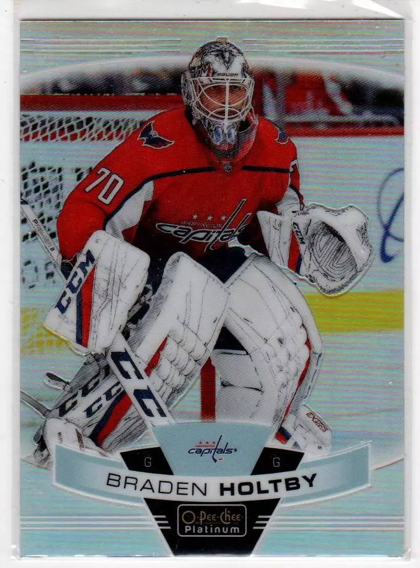 2019-20 O-Pee-Chee Platinum Rainbow #120 Braden Holtby