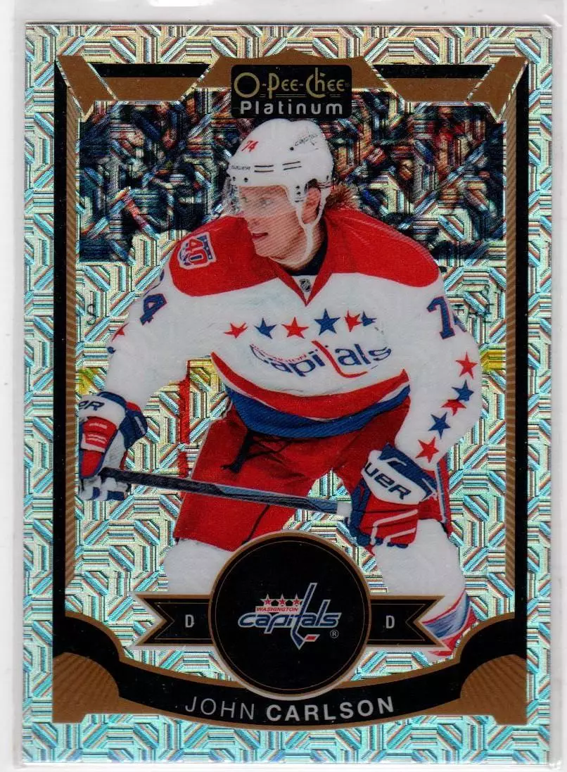 2015-16 O-Pee-Chee Platinum TRAXX #137 John Carlson