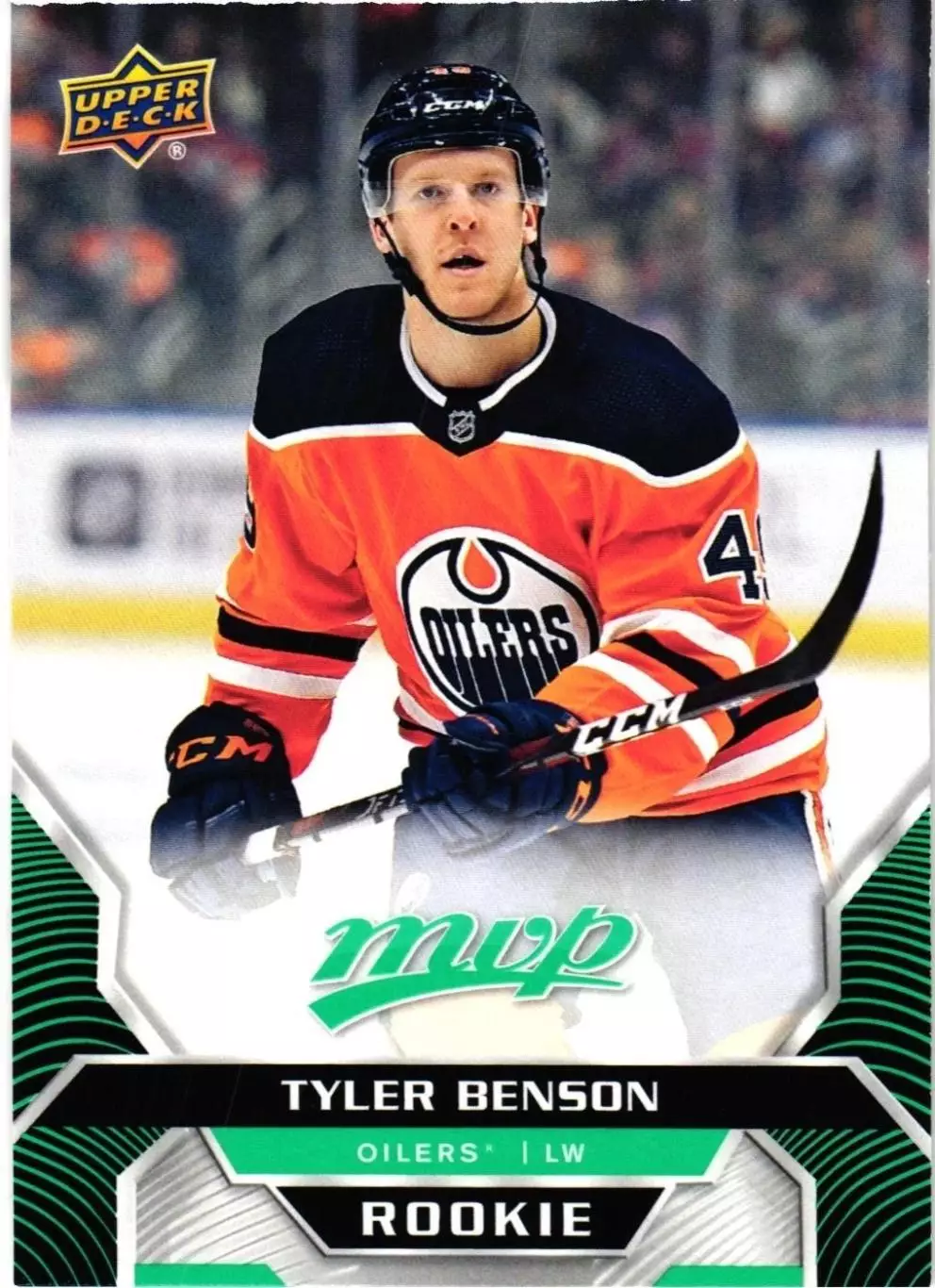 2020-21 Upper Deck MVP #247 Tyler Benson RC