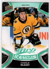 2021-22 Upper Deck MVP Ice Battles #173 Charlie McAvoy