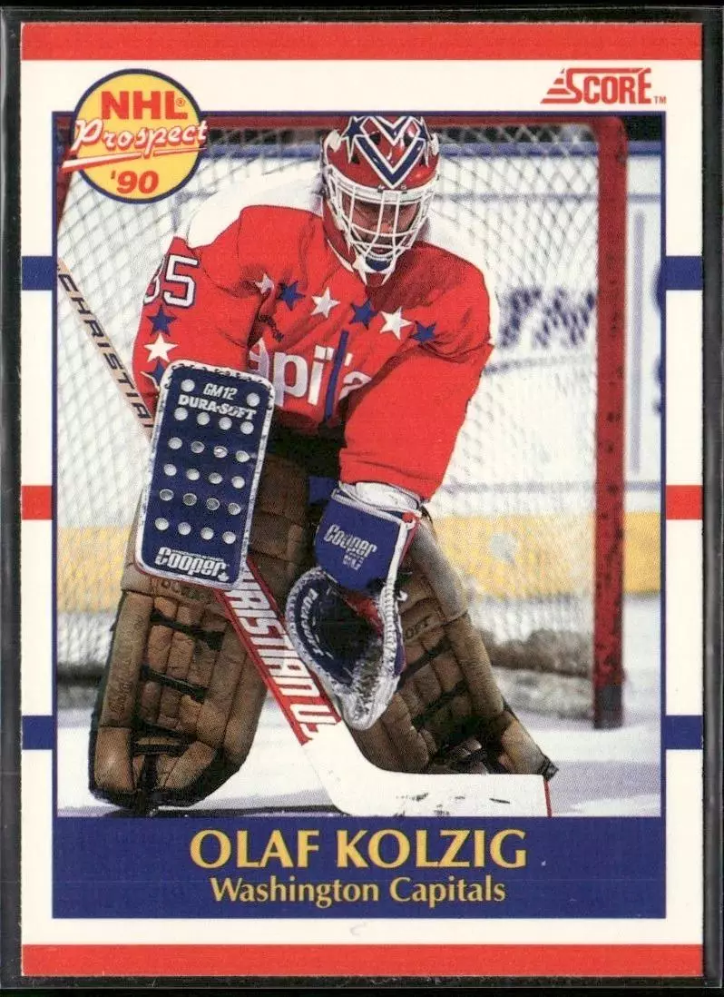 1990-91 Score #392 Olaf Kolzig RC