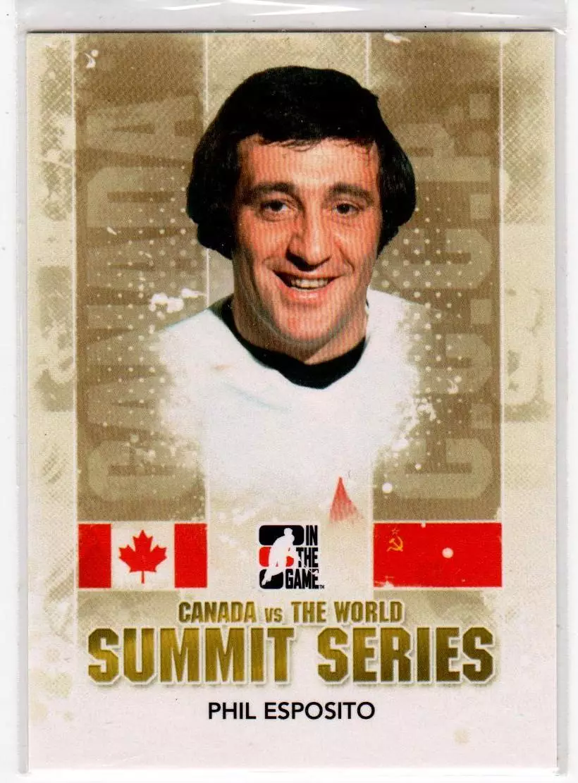 2011-12 ITG Canada vs The World Summit Series #SS03 Phil Esposito