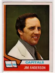 1974-75 O-Pee-Chee #118 Jim Anderson