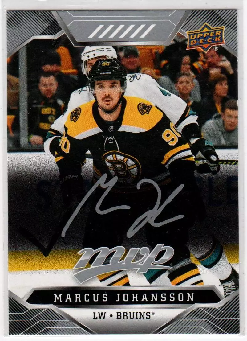 2019-20 Upper Deck MVP Silver Script #8 Marcus Johansson