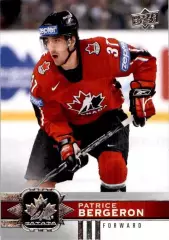 2017-18 Upper Deck Team Canada #124 Patrice Bergeron SP