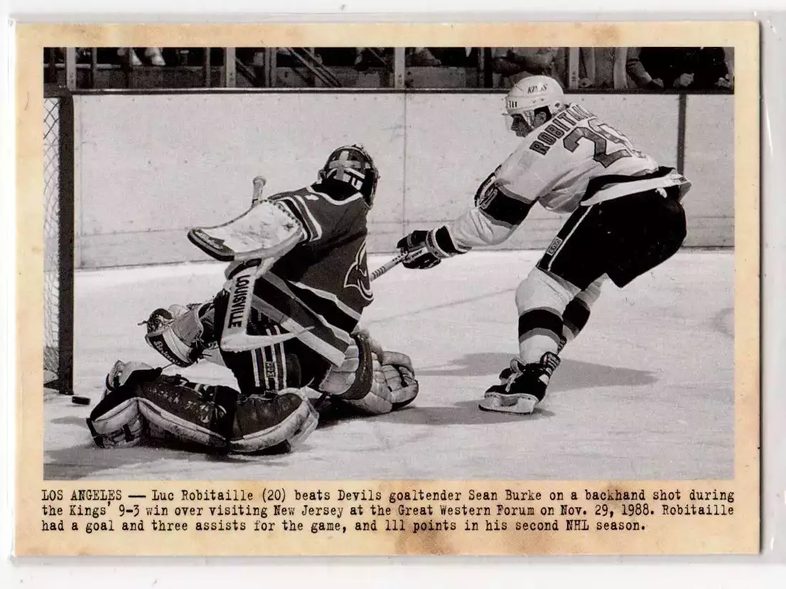 2011-12 Parkhurst Champions #108 Luc Robitaille WIRE