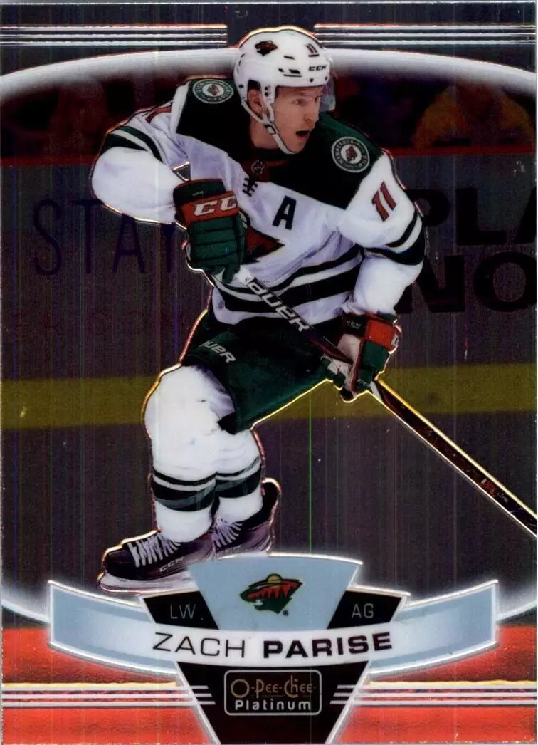 2019-20 O-Pee-Chee Platinum #70 Zach Parise