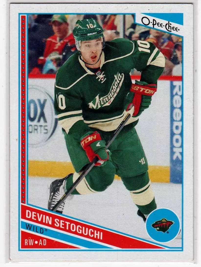 2013-14 O-Pee-Chee #14 Devin Setoguchi