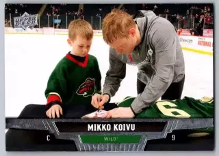 2013-14 Upper Deck #129 Mikko Koivu