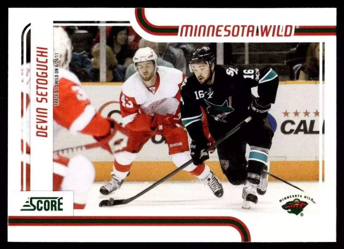 2011-12 Score #240 Devin Setoguchi