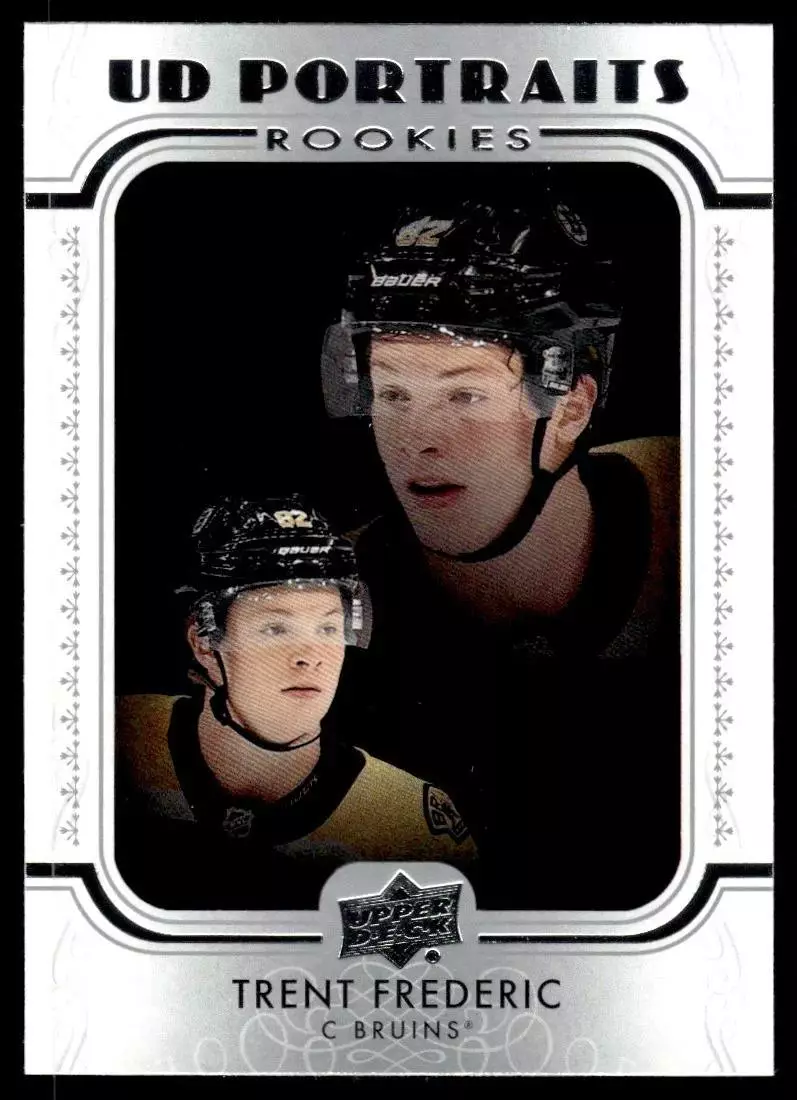 2019-20 Upper Deck Portraits #P70 Trent Frederic RC \ Enforcer