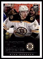 2013-14 Score #607 Ryan Spooner RC