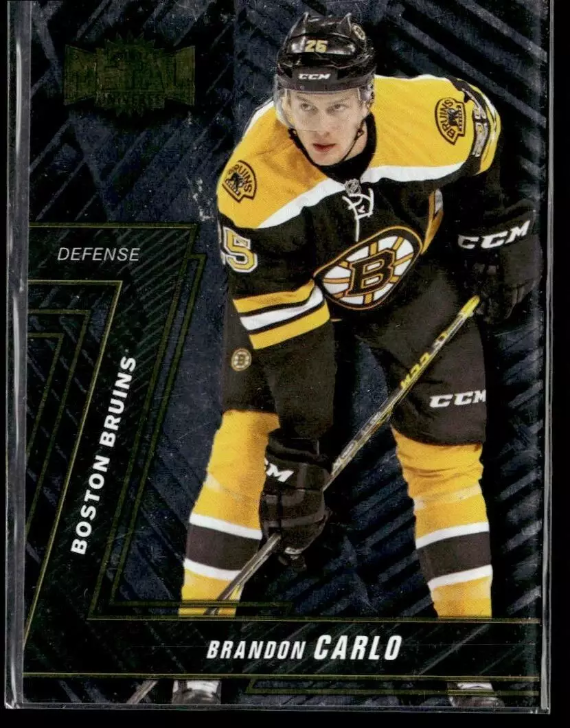 2016-17 Fleer Showcase Metal Universe #MU48 Brandon Carlo