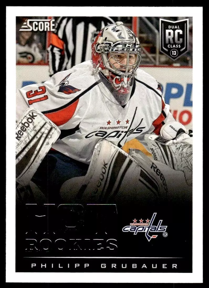 2013-14 Score #619 Philipp Grubauer RC