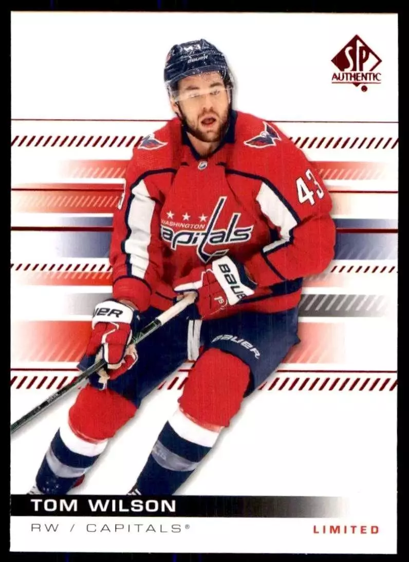 2019-20 SP Authentic Limited Red #39 Tom Wilson