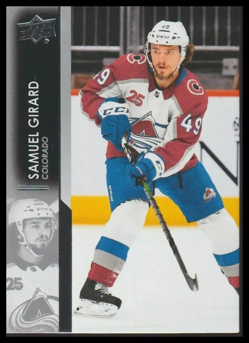 2021-22 Upper Deck #47 Samuel Girard