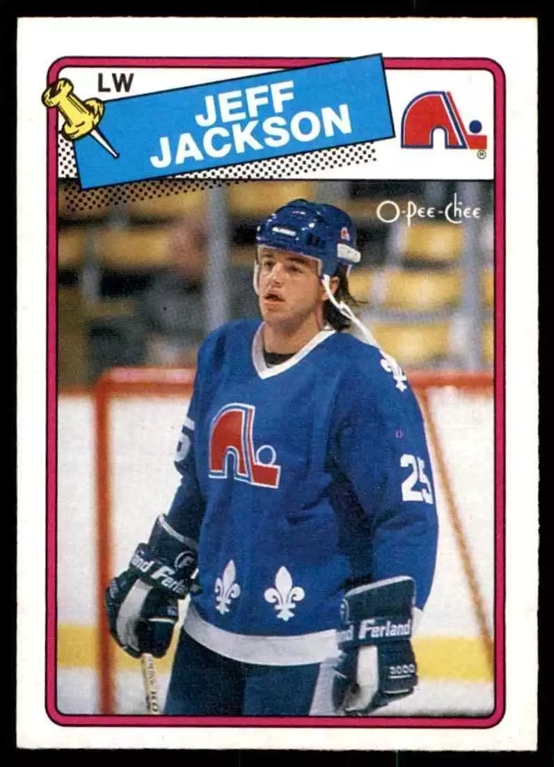 1988-89 O-Pee-Chee #219 Jeff Jackson