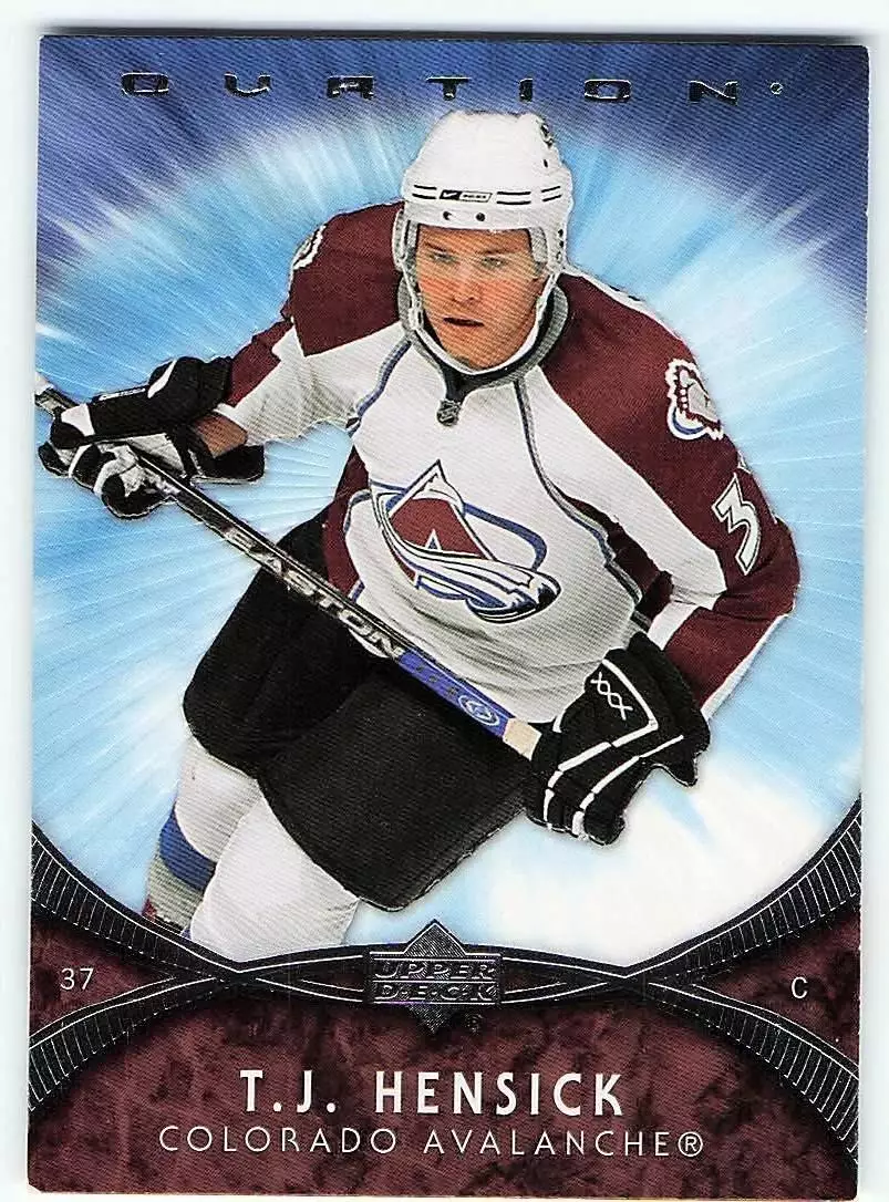 2007-08 Upper Deck Ovation #218 T.J. Hensick