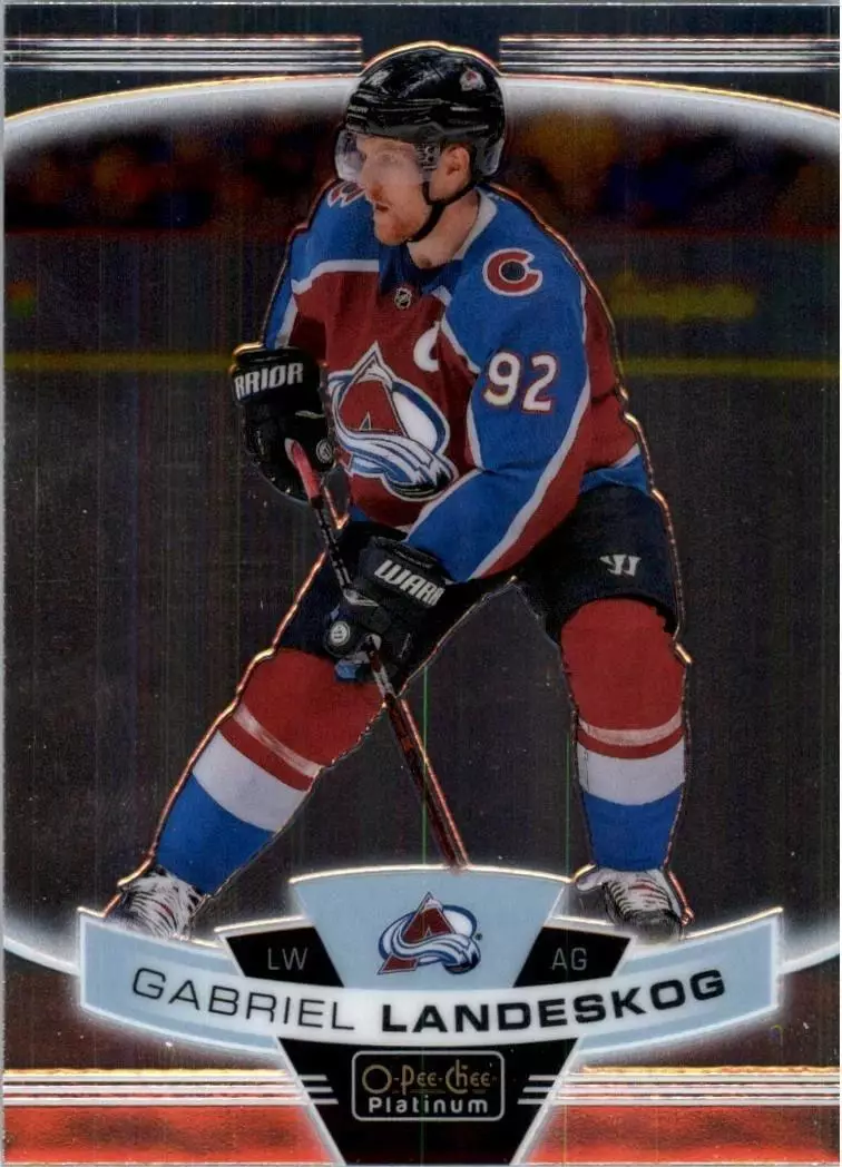 2019-20 O-Pee-Chee Platinum #97 Gabriel Landeskog
