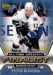 2005-06 Upper Deck All-Time Greatest #60 Peter Bondra