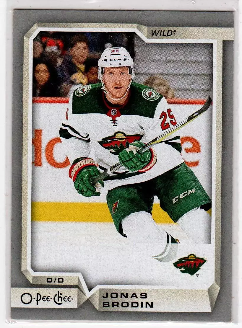 2018-19 O-Pee-Chee Silver #438 Jonas Brodin