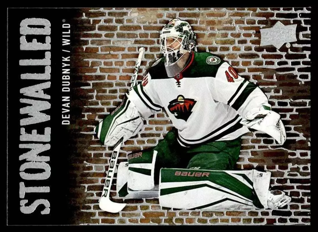 2018-19 Upper Deck Stonewalled #SW15 Devan Dubnyk