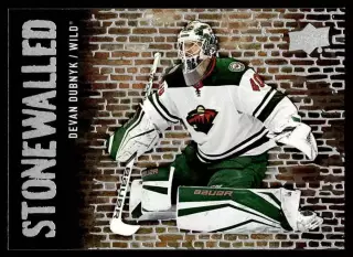 2018-19 Upper Deck Stonewalled #SW15 Devan Dubnyk