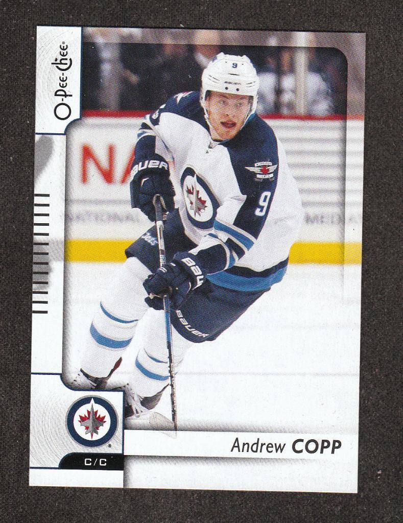 2017-18 O-Pee-Chee #43 Andrew Copp (NHL) Winnipeg Jets