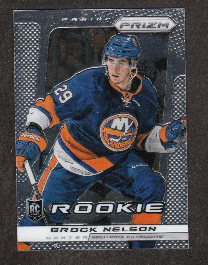2013-14 Panini Prizm #263 Brock Nelson RC (NHL) New York Islanders