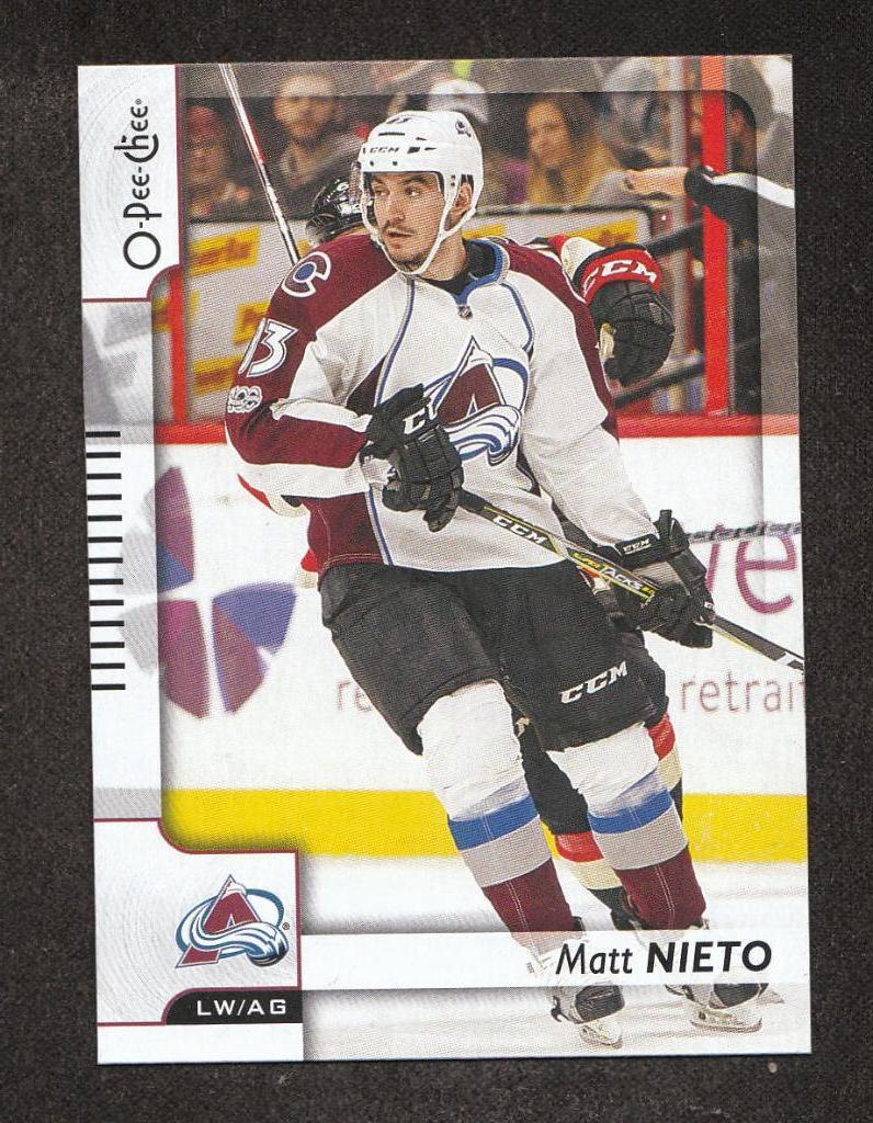 2017-18 O-Pee-Chee #157 Matt Nieto (NHL) Colorado Avalanche