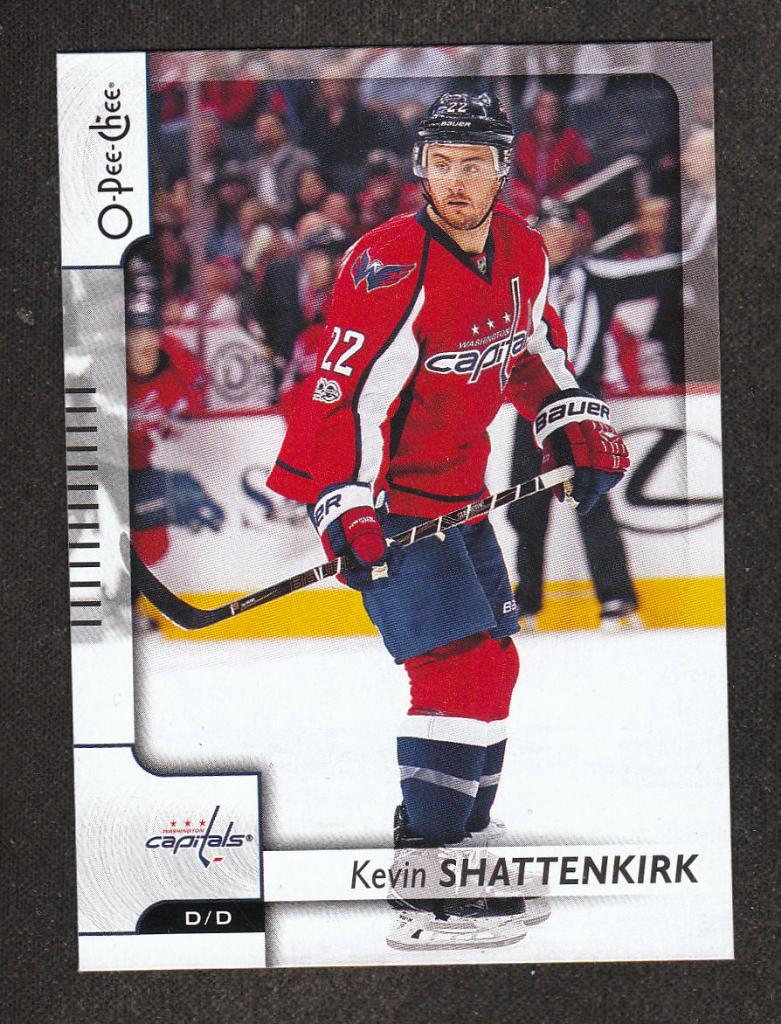 2017-18 O-Pee-Chee #3 Kevin Shattenkirk (NHL) Washington Capitals
