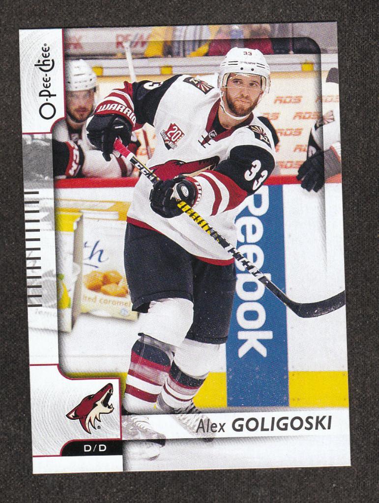 2017-18 O-Pee-Chee #478 Alex Goligoski (NHL) Arizona Coyotes