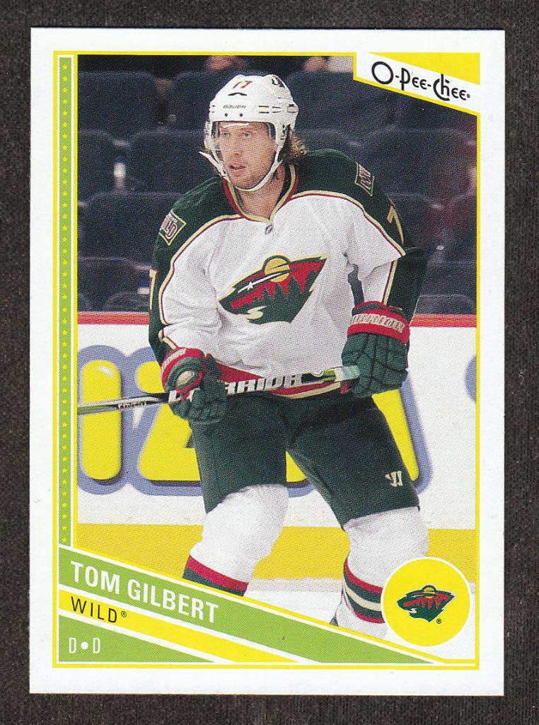 2013-14 O-Pee-Chee #131 Tom Gilbert (NHL) Minnesota Wild