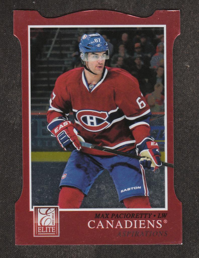 2011-12 Elite Aspirations #194 Max Pacioretty (NHL) Montreal Canadiens