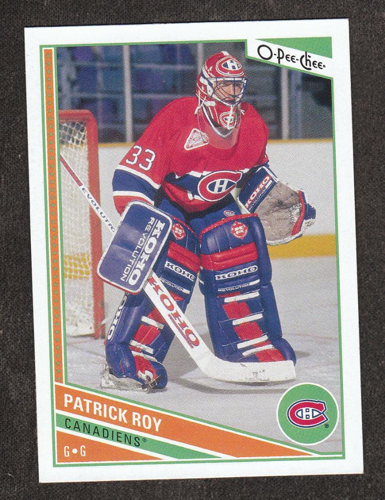 2013-14 O-Pee-Chee #318 Patrick Roy (NHL) Montreal Canadiens