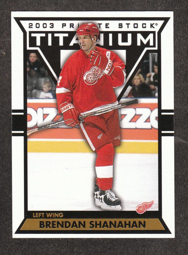2002-03 Titanium #39 Brendan Shanahan (NHL) Detroit Red Wings