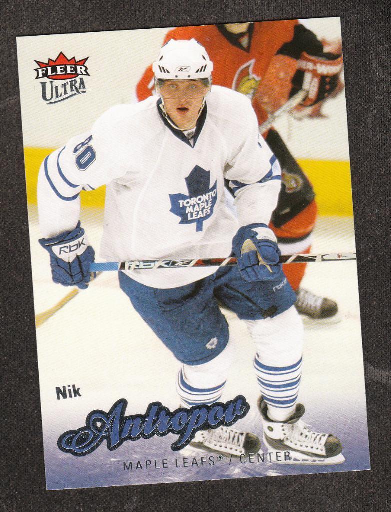 2008-09 Ultra #93 Nikolai Antropov (NHL) Toronto Maple Leafs