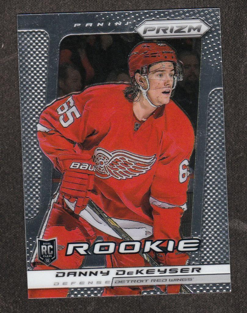 2013-14 Panini Prizm #236 Danny DeKeyser RC (NHL) Detroit Red Wings