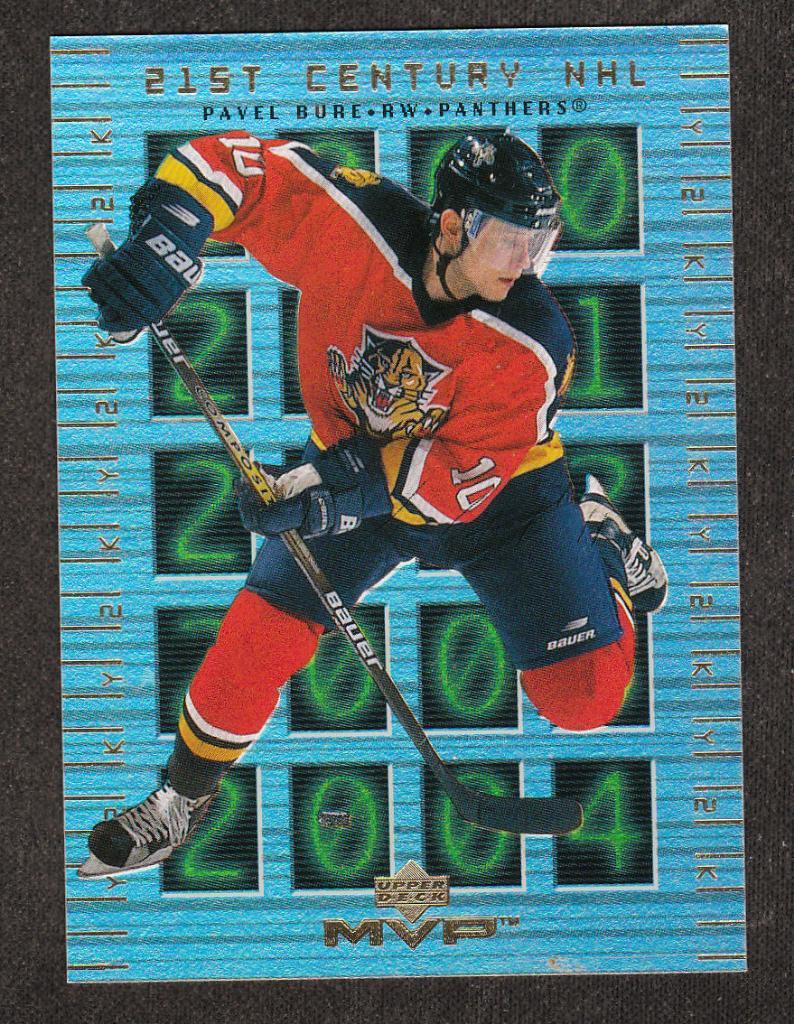 1999-00 Upper Deck MVP 21st Century NHL #9 Pavel Bure (NHL) Vancouver Canucks