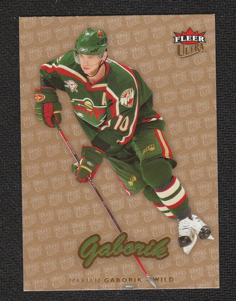 2006-07 Ultra Gold Medallion #96 Marian Gaborik (NHL) Minnesota Wild