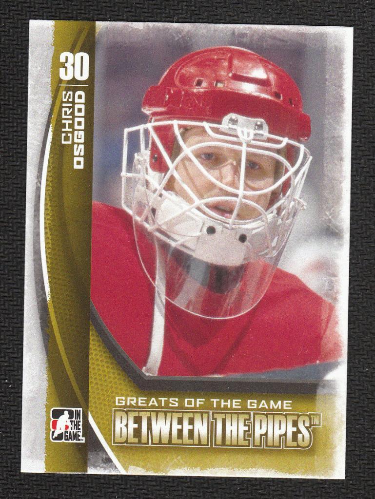 2013-14 Between the Pipes #89 Chris Osgood GOTG (NHL) Detroit Red Wings